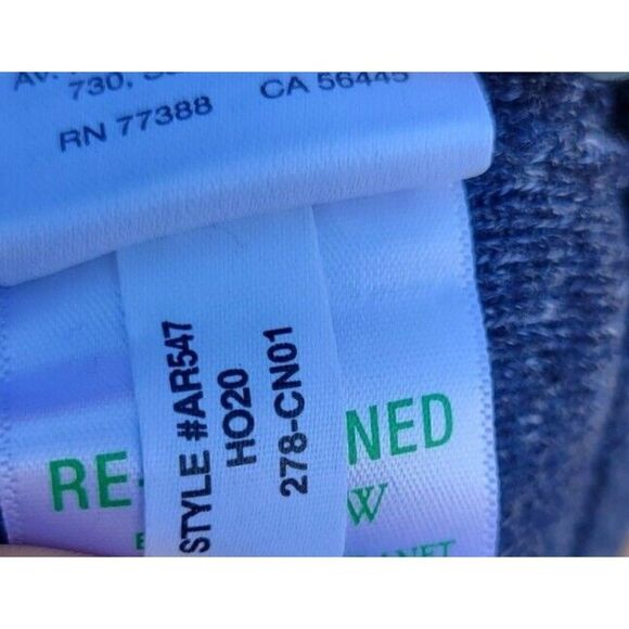 J. Crew Cotton Crewneck Sweater Navy Blue Size XXL - Picture 5 of 9